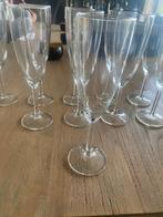 champagneglazen, Huis en Inrichting, Keuken | Servies, Glas, Glas of Glazen, Effen, Zo goed als nieuw