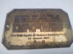 Plaquette Wapenbezit, Verzenden