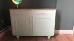 Dressoir mintgroen kinderkamer, Huis en Inrichting, Ophalen, Gebruikt, 100 tot 150 cm, Eikenhout
