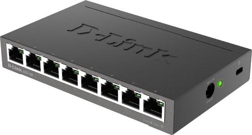 D-Link DGS-108 Netwerk-switch, Computers en Software, Netwerk switches, Zo goed als nieuw, Ophalen of Verzenden
