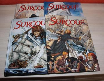 Série "Surcouf" T1 à 4 en Rééd. et Très Très Bel état. disponible aux enchères