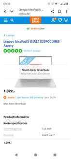 Lenovo ideapad 5 15ial7 gaming beeldmateriaal, Computers en Software, Windows Laptops, Ophalen, Met videokaart, Intel i7-processor