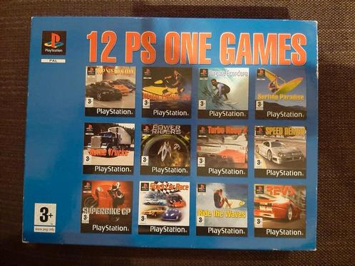 PS1 All Star Action ( 12 PS one games) (boxed) (compleet), Games en Spelcomputers, Games | Sony PlayStation 1, Zo goed als nieuw
