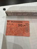 7020 SP Budingen-ticket - provinciaal 4 - 70's, Verzenden