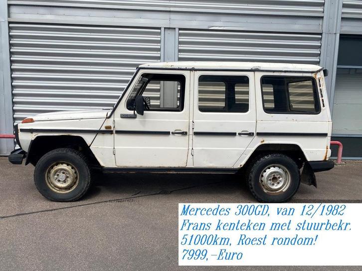 9X Oldtimer te koop; Mercedes 300GD, 250D, BMW, W123 W126, Auto's, Oldtimers, Bedrijf, BMW, Diesel, Automaat, Ophalen