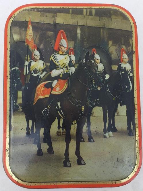 oude blikken doos Sharps toffees - 1952, Verzamelen, Blikken, Verzenden