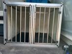 Dubbele transportkennel, Dieren en Toebehoren, Hondenhokken, Ophalen, Hondenkennel, Gebruikt, 65 tot 100 cm