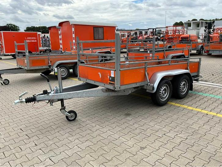 2014 Atec EB2 2-1 Dubbelas aanhangwagen, Auto diversen, Aanhangers en Bagagewagens, Gebruikt