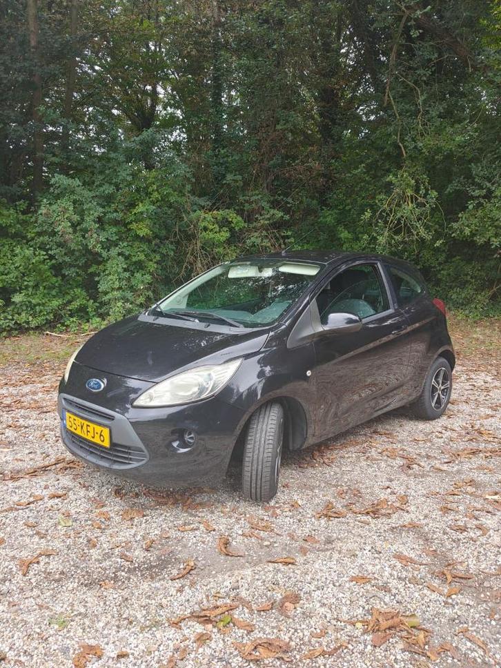 Ford Ka 1.2 Trend, Auto's, Ford, Particulier, Ka, Benzine, Handgeschakeld, Zwart, Ophalen