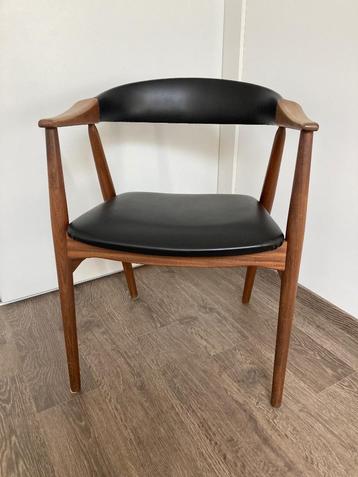 Deens design stoel FARSTRUP MODEL 213, Gebruikt, Zwart, Eén, Skandinavisch