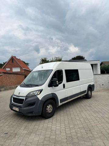 Peugeot Boxer 2017 6zit dubbel cabine  (Overname mogelijk) beschikbaar voor biedingen