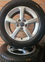16 inch Audi Q2 Allseasonset 5x112 Goodyear 215-60R16 6mm, Auto-onderdelen, Ophalen, 215 mm, 16 inch, Banden en Velgen