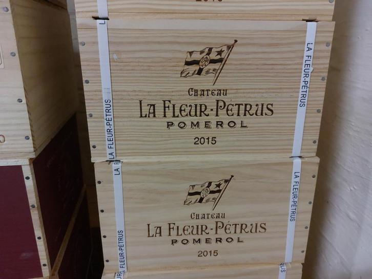 Chateau La Fleur Petrus 2015 - CBO 6Bt, Verzamelen, Wijnen, Nieuw, Rode wijn, Frankrijk, Vol, Verzenden