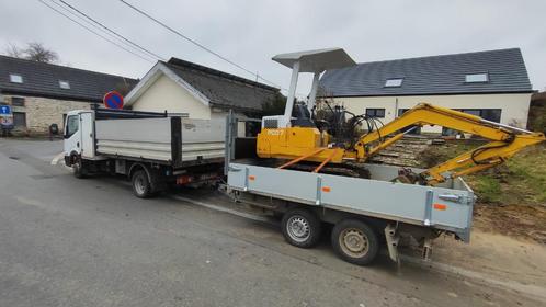 Location minipelle 1.5t avec opérateur, Zakelijke goederen, Machines en Bouw | Kranen en Graafmachines, Graafmachine, Ophalen