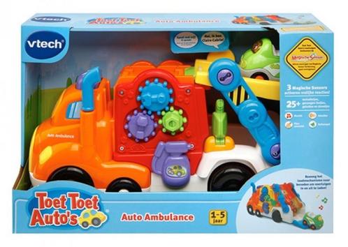 VTech Toet Toet Auto's Ambulance, Kinderen en Baby's, Speelgoed | Vtech, Zo goed als nieuw, 6 maanden tot 2 jaar, Ophalen