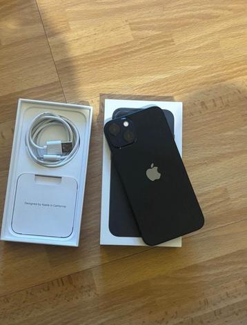 iPhone mini 13 noir, 128 gb, 128 GB, 86 %, Comme neuf, Enlèvement