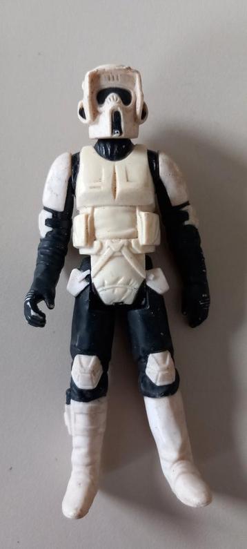 Star Wars Scout Trooper-figuur uit 1988 beschikbaar voor biedingen