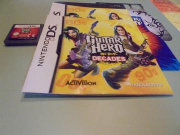Nintendo DS Guitar Hero on tour Dedades (orig) beschikbaar voor biedingen