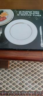 Verzilverde dienbalden, Huis en Inrichting, Overige Huis en Inrichting, Ophalen, Nieuw