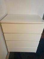 Malm ladekast 4 lades, Maison & Meubles, Armoires | Commodes, 3 ou 4 tiroirs, 25 à 50 cm, Modem, Moins de 100 cm