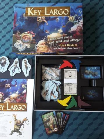 Nieuw spel Key Largo, 3-5 spelers, 8+, + 1 gratis promo beschikbaar voor biedingen
