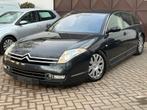 Citroen C6 2.2Hdi Full Option Navi/Cruise/Pdc/Bi-Xenon, Auto's, Voorwielaandrijving, 4 deurs, Zwart, Blauw