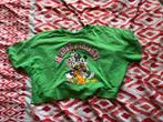 Crop top, Ophalen, Zo goed als nieuw, Groen, Korte mouw