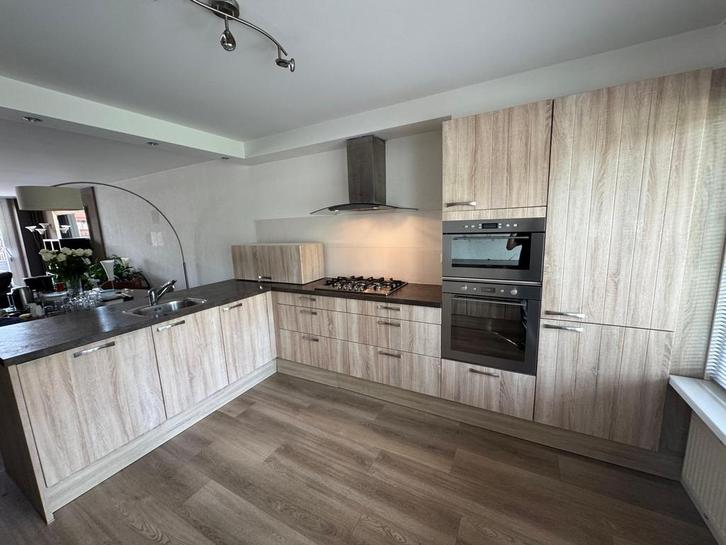 Complete Nette Hoekkeuken Apparatuur Whirlpool GEDEMONTEERD, Huis en Inrichting, Keuken | Complete keukens, Hoekkeuken, Ophalen of Verzenden