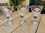 Vintage Martini glazen retro stijl prijs voor 3, Ophalen of Verzenden