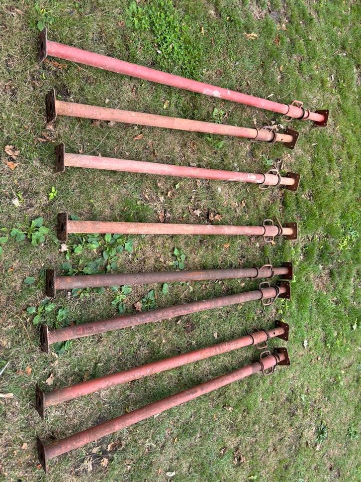 8 verstelbare bouwstempels – €10/stuk, Doe-het-zelf en Bouw, Metalen, Gebruikt, Ophalen
