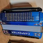 Accordeon, Muziek en Instrumenten, Accordeons, Ophalen, Zo goed als nieuw, Knopaccordeon, Met riemen