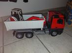 Bruder vrachtwagen met container en kraan, Kinderen en Baby's, Ophalen, Gebruikt