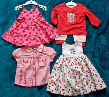 Lente- / zomerpakket polkadot meisje maat 68, Enlèvement ou Envoi, Comme neuf, Fille, Pantalon