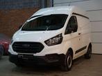 Ford Transit Custom 2.0d L1 H2 Euro 6 Garantie BTW INCL, Auto's, Voorwielaandrijving, Zwart, 4 cilinders, Start-stop-systeem