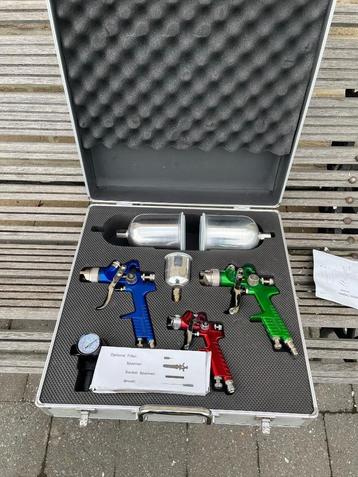 Spuitpistolen set ZGAN, Envoi, Comme neuf, Pulvérisateur de peinture ou Pompe à peinture