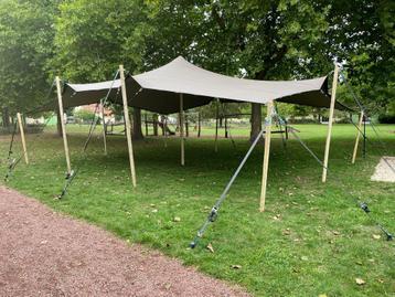 Stretchtent huren €275,- per week 4,5x6 ook (huur)koop