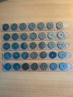 Lot de 35 pieces anciennes belges, Enlèvement ou Envoi, Monnaie en vrac