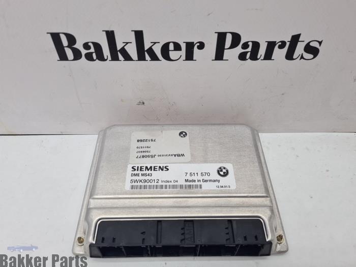 Ordinateur gestion moteur d'un BMW 3-Serie, Autos : Pièces & Accessoires, Électronique & Câbles, BMW, Utilisé, 3 mois de garantie