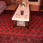 eiken salontafel rechthoekig 1,35 l x 63 br x 50 h + vlek, 100 à 150 cm, Chêne, Rectangulaire, 50 à 100 cm
