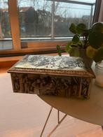 Metalen blikkendoos vintage/antiek, Ophalen, Gebruikt