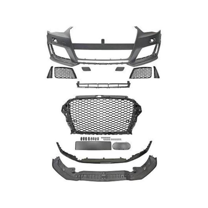 PARE-CHOCS AVANT COMPLET LOOK RS3 POUR AUDI A3 8V (12-16), Auto diversen, Tuning en Styling, Ophalen of Verzenden