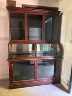 Antieke Engelse vitrine – 3-delig, Antiek en Kunst, Antiek | Meubels | Kasten, Ophalen