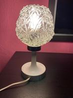 Vintage tafellamp glas, Ophalen, Glas