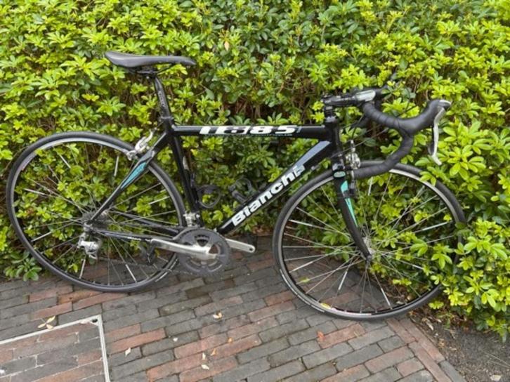 koersfiets Bianchi, Fietsen en Brommers, Fietsen | Racefietsen, Gebruikt, Overige merken, 15 tot 20 versnellingen, 26 inch, Carbon