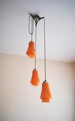 Lampe suspendue vintage massive, Maison & Meubles, Lampes | Suspensions, Comme neuf, Enlèvement ou Envoi