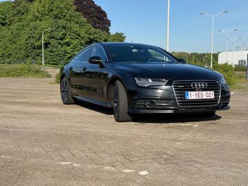 Audi A7 3.0 V6 biTurbo Competition, Autos, Achat, Euro 6, Carnet d'entretien, Noir