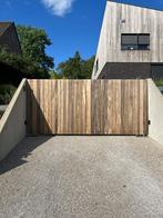 hardhouten poort, Tuin en Terras, Tuinpoorten, Ophalen of Verzenden, Nieuw, Hout, Draaipoort