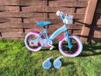 Meisjesfiets Frozen 18", Fietsen en Brommers, Ophalen, Gebruikt, 18 inch, Handrem