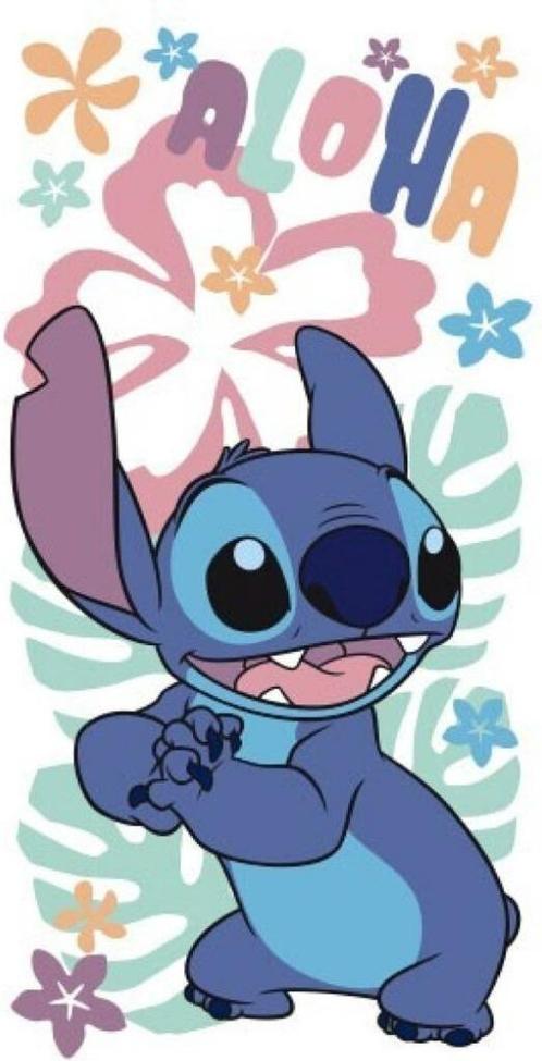 Stitch Badlaken Aloha - Sneldrogend - Disney, Kinderen en Baby's, Kinderkleding | Kinder-zwemkleding, Nieuw, Zwem-accessoire, One size