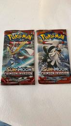 Pokemon crimson invasion sun en moon pack, Ophalen of Verzenden, Nieuw, Meerdere kaarten